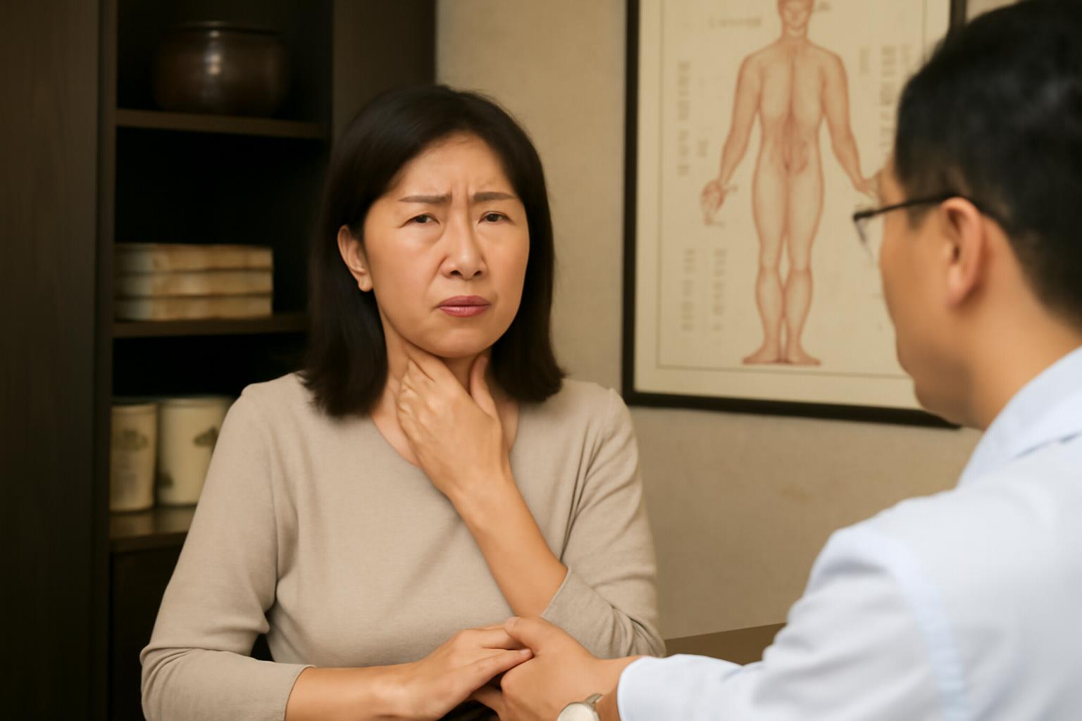起床之後喉嚨有點痛,其他正常沒異樣 起床之後喉嚨有點痛,其他正常沒異樣